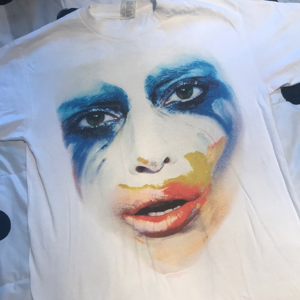 Lady Gaga Art Rave concert T-shirt
